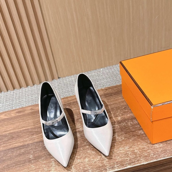 26SS HERMES 에르메스 메리제인 펌프스