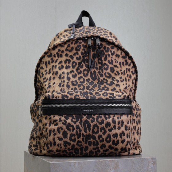 YSL 입생로랑 호피무늬 백팩