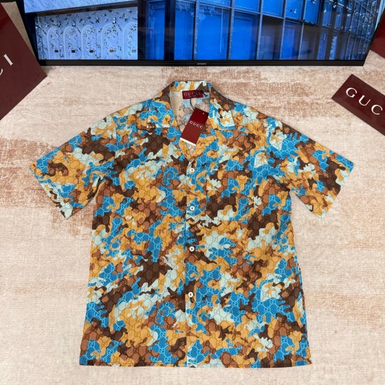 Gucci 구찌 비단 하와이 셔츠