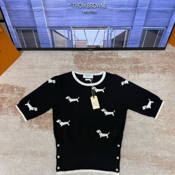 THOM BROWNE 톰브라운 반팔니트