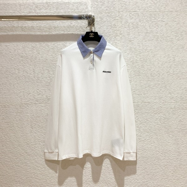 MiuMIu 미우미우 긴팔 Polo