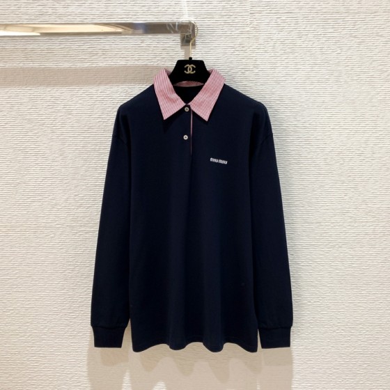 MiuMiu 미우미우 Polo 긴팔티