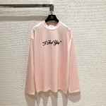 Acne 아크네 핑크 긴팔티