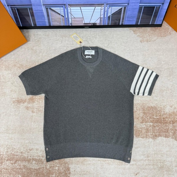 THOM BROWNE 톰브라운 와플 티셔츠