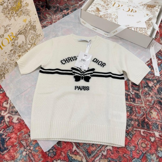 Dior 디올 반팔 니트