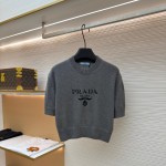 Prada 프라다 니트 반팔티