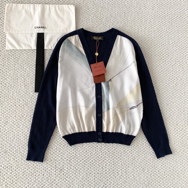 Loro Piana 로로피아나 실크 가디건