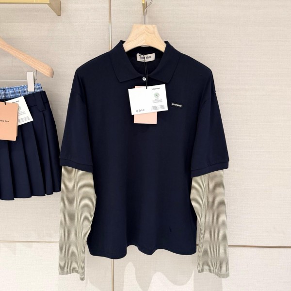 MiuMiu 미우미우 Polo 긴팔티