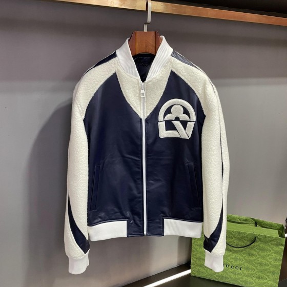 LV 루이비통 재킷(소가죽+양가죽)