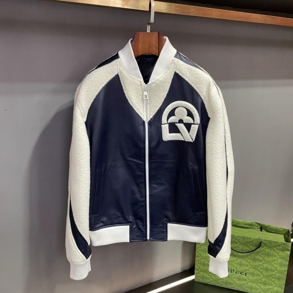 LV 루이비통 재킷(소가죽+양가죽)