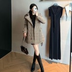Burberry 버버리 롱패딩(화이트 구스)