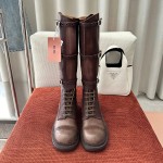 MiuMiu 미우미우 하이 부츠