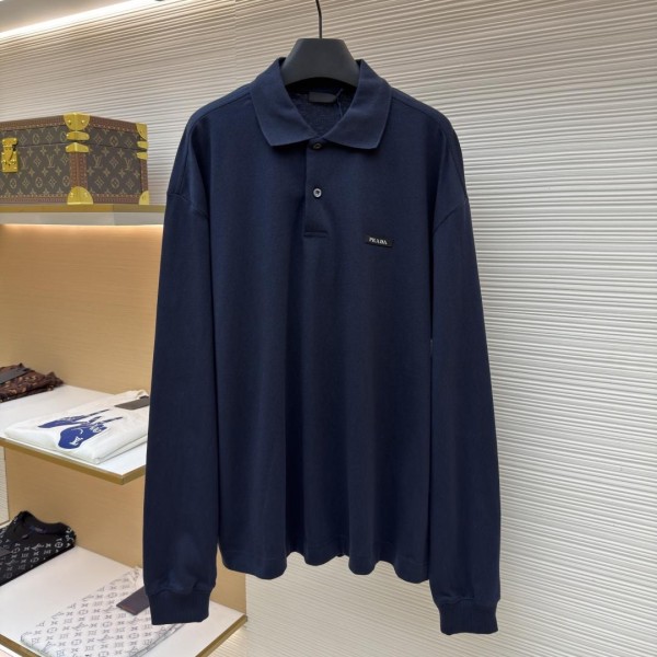 Prada 프라다 긴팔폴로티