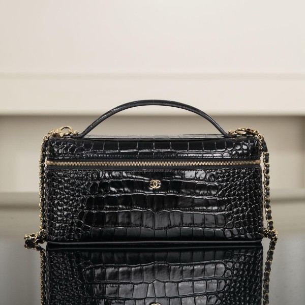Chanel 샤넬 26B 악어무늬 LP Box