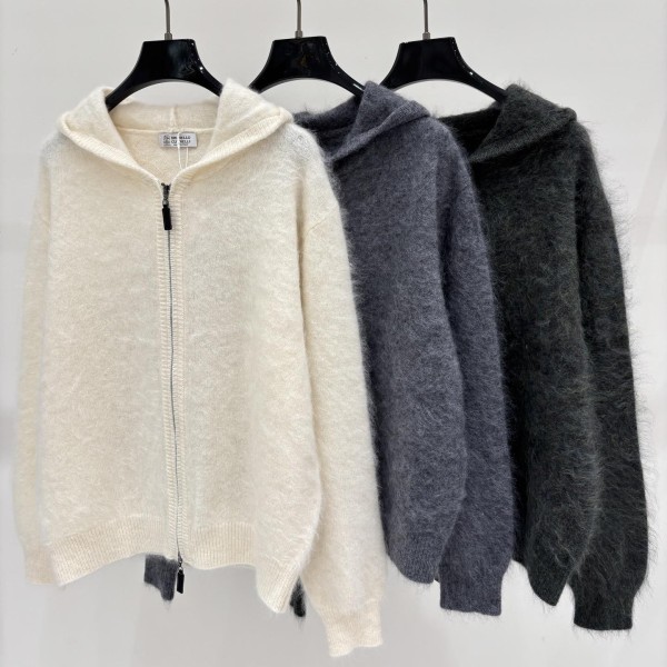 Brunello Cucinelli 브루넬로 쿠치넬리 니트 후드집업